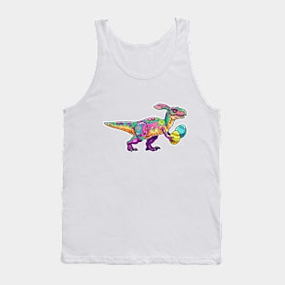 Easter Dino Bunny Tank Top